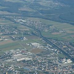 Flugwegposition um 13:48:01: Aufgenommen in der Nähe von Gemeinde Ternitz, Österreich in 1809 Meter